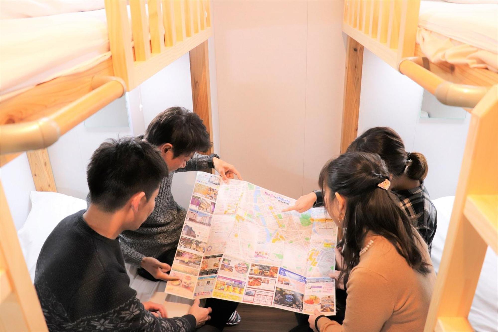 Jam Hostel Hakata Station Front Semi-Private Room With Shared Bathroom - Vacation Stay 61445 Fukuoka  Exterior photo